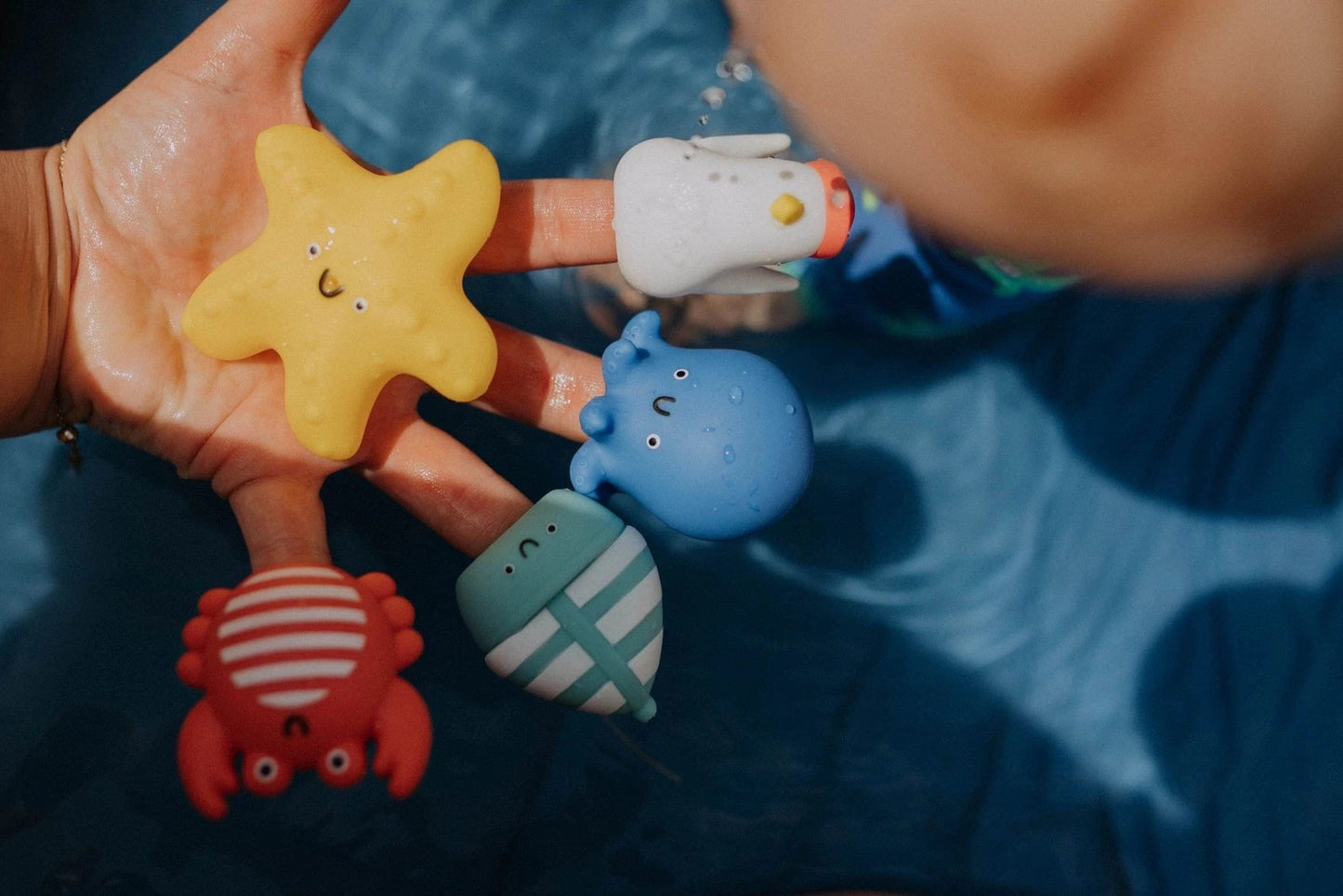 Nautical Itzy Bitzy Puppets™ - Bath + Storytelling Toys Itzy Ritzy Lil Tulips