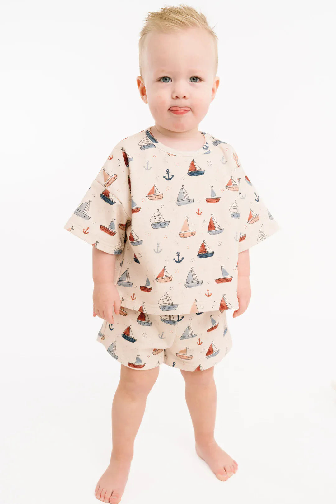 Nautical Sail Slouchy Set Little One Shop Lil Tulips