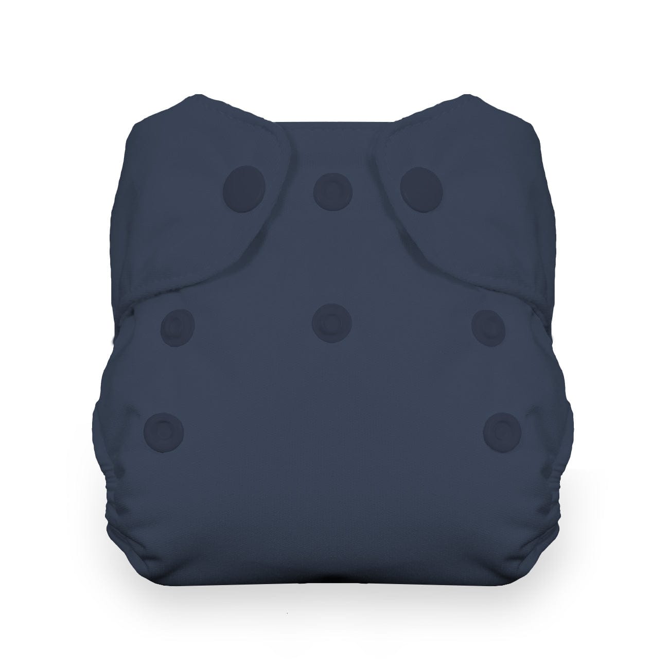 Navy Snap Newborn All In One Thirsties Lil Tulips