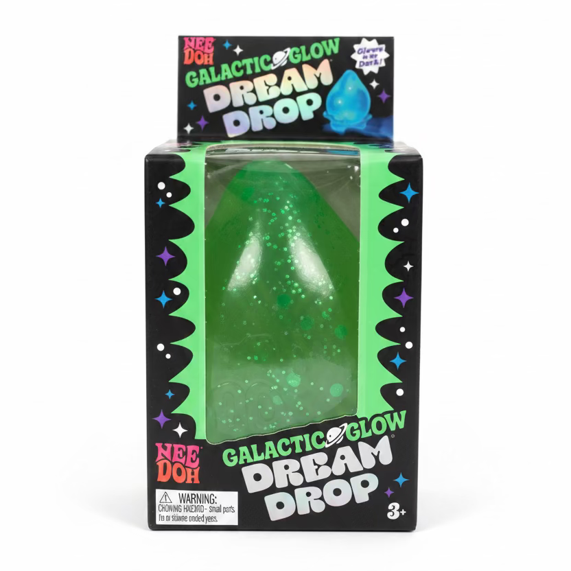 NeeDoh Galactic Glow Dream Drop - LE Colors Vary NeeDoh Lil Tulips