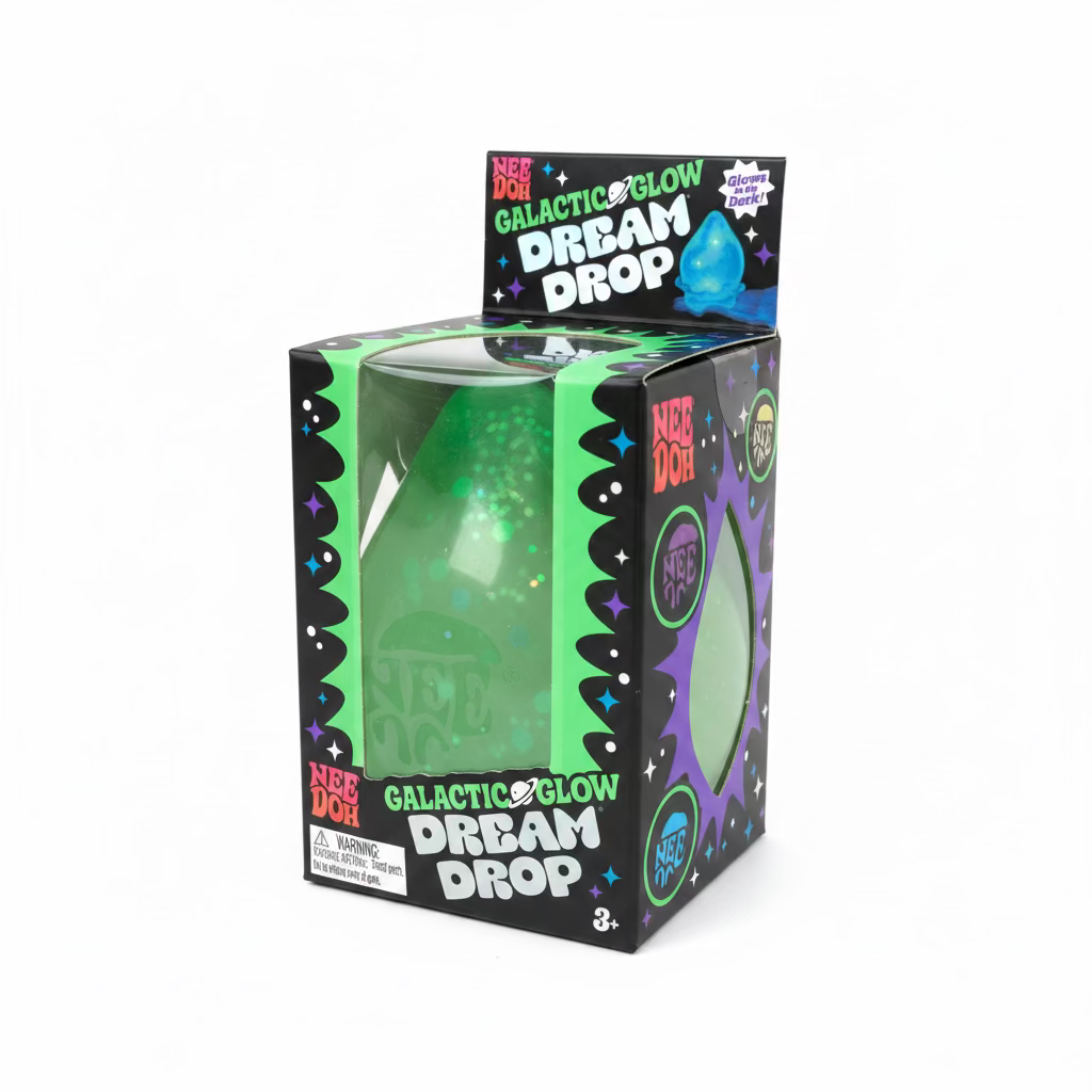 NeeDoh Galactic Glow Dream Drop - LE Colors Vary NeeDoh Lil Tulips