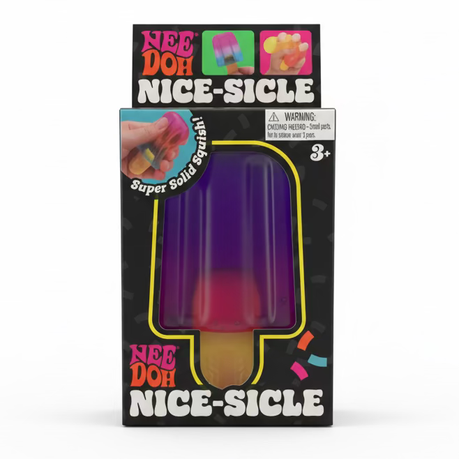 NeeDoh Nice-Sicle Cone - Passion Fruit Purple Schylling Inc. Lil Tulips