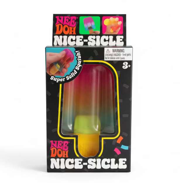 NeeDoh Nice-Sicle Cone - Rainbow Fruit Punch Schylling Inc. Lil Tulips