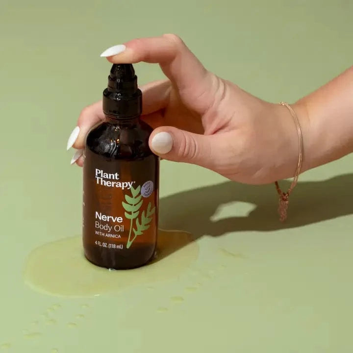 Nerve Body Oil with Arnica Plant Therapy Lil Tulips