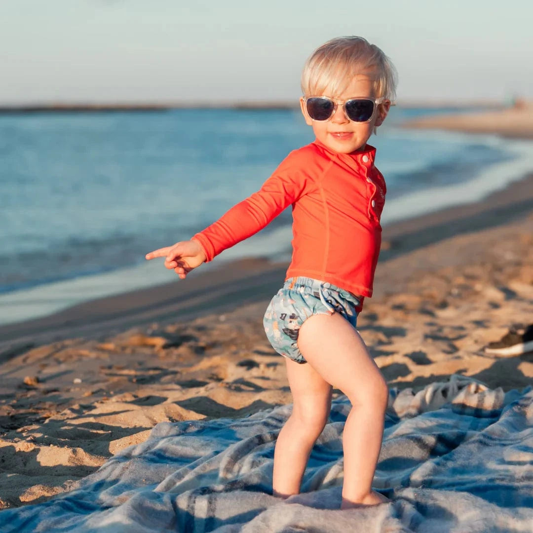 NEW - CLAWsome Swim Diaper Thirsties Lil Tulips