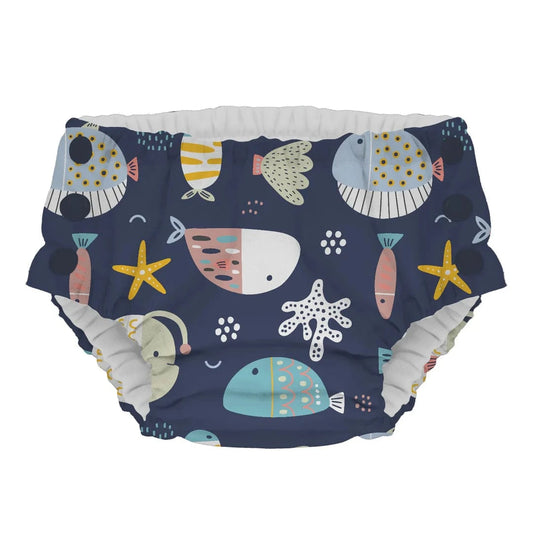 NEW - FINtastic  Swim Diaper Thirsties Lil Tulips