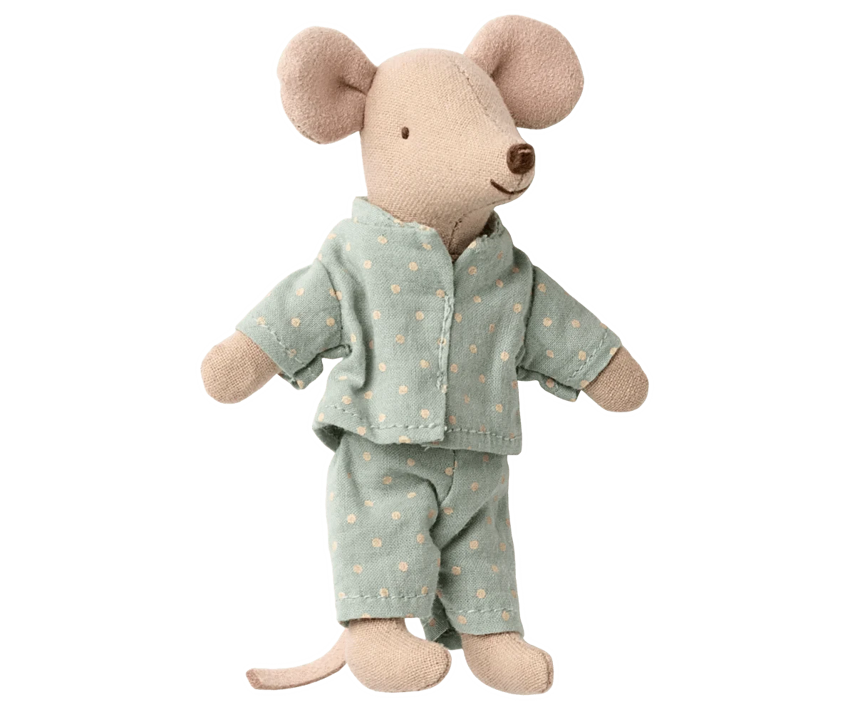 NEW Little Brother Mouse in Matchbox Maileg Lil Tulips
