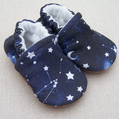Night Sky Organic Slippers Snow + Arrow Final Sale Lil Tulips