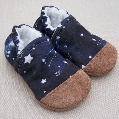 Night Sky Organic Slippers Snow + Arrow Final Sale Lil Tulips