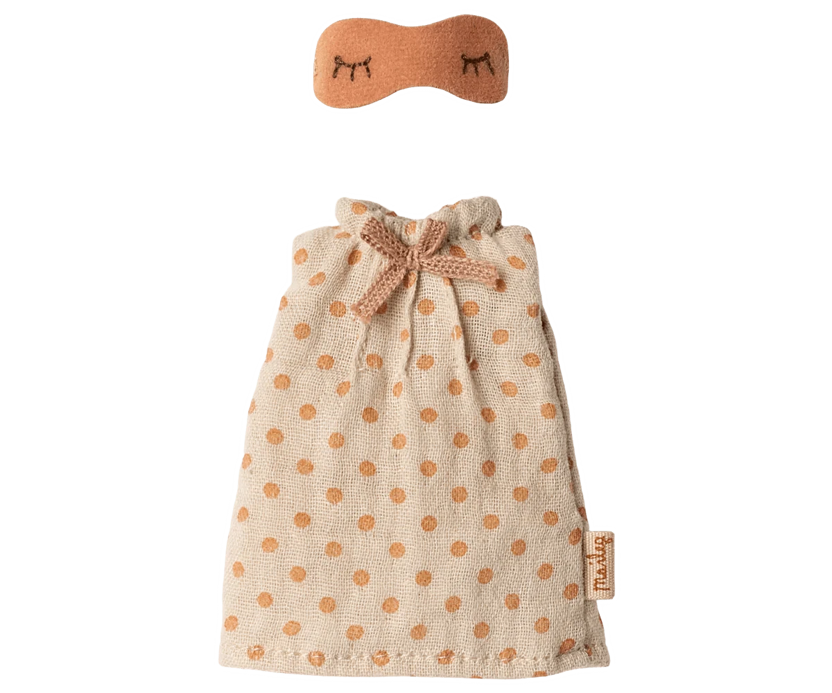 Nightgown, Mum mouse - Light grey Maileg Lil Tulips