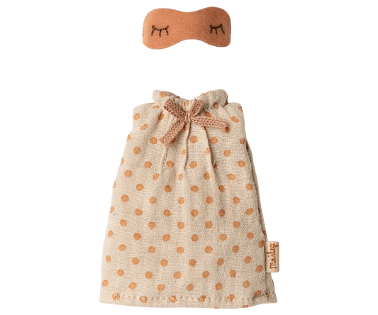 Nightgown, Mum mouse - Light grey Maileg Lil Tulips