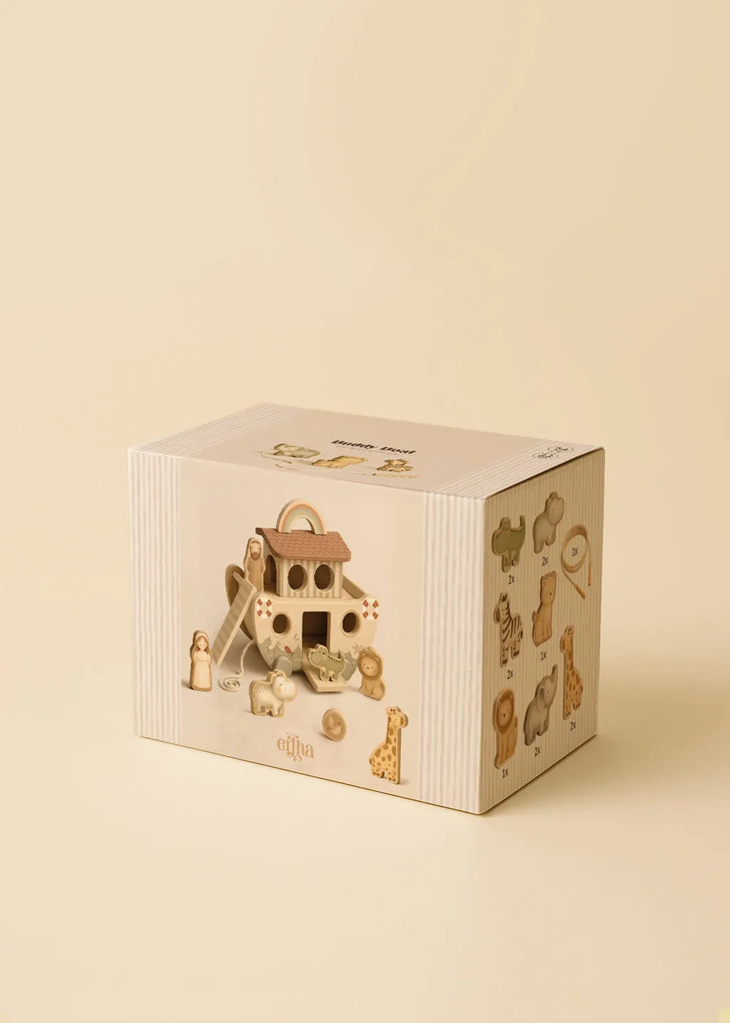 Noah's Ark Boat - Animals Mrs. Ertha Lil Tulips