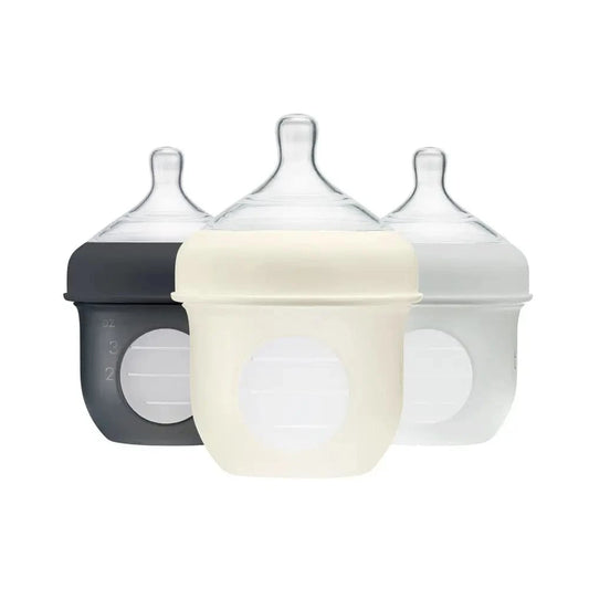 Nursh Bottle Gray Multi 3pk- 4 oz* Tomy Final Sale Lil Tulips