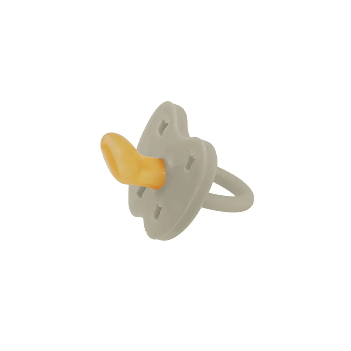 Oatmilk Pacifier Newborn 0+ Months Single Pack - Orthodontic - Single-Pack Hevea Lil Tulips