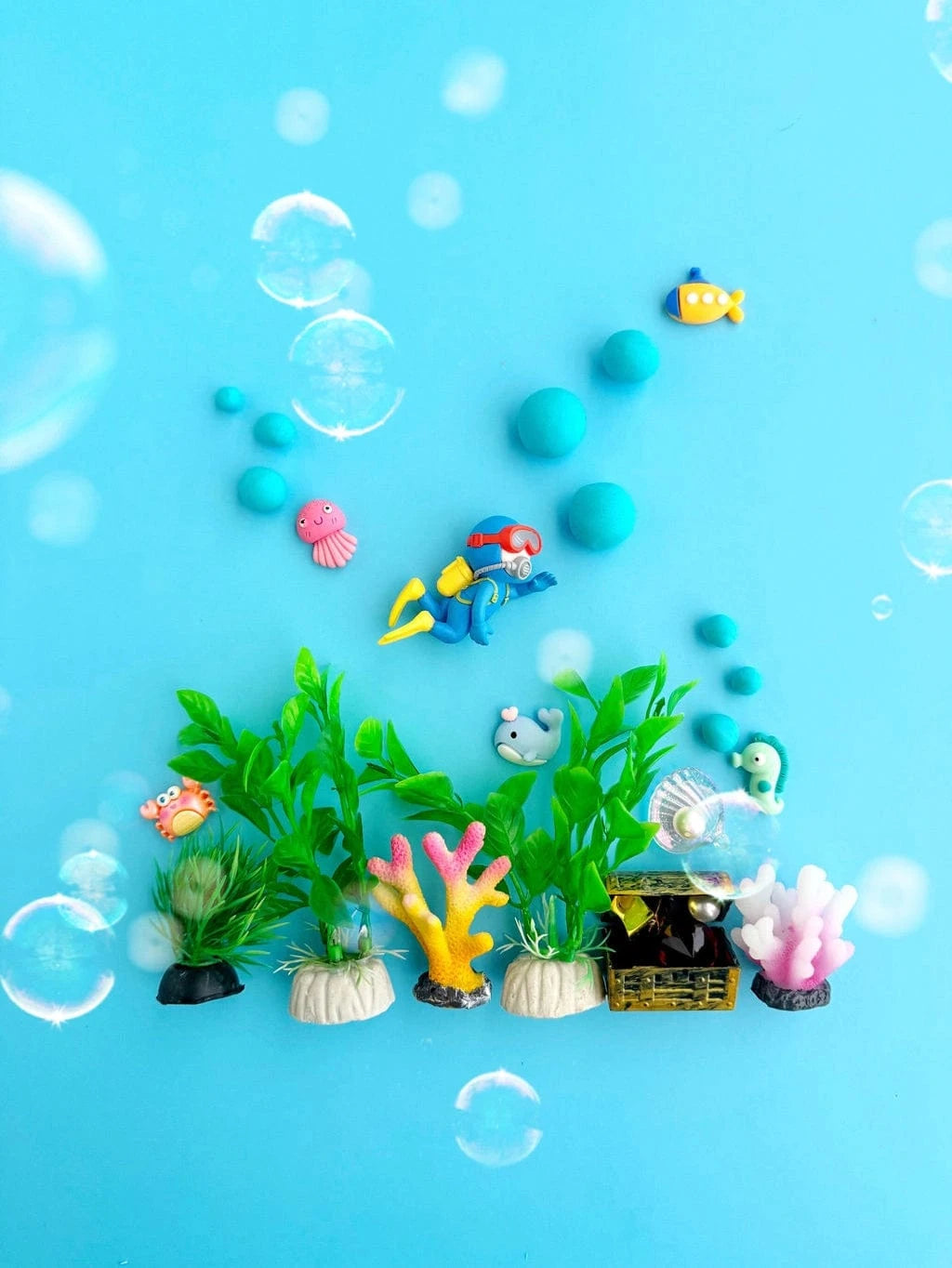 Ocean Explorer Kiddough Play Kit Earth Grown KidDoughs Lil Tulips