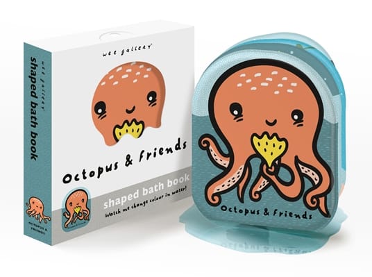 Octopus & Friends Bath Book Quatro Lil Tulips