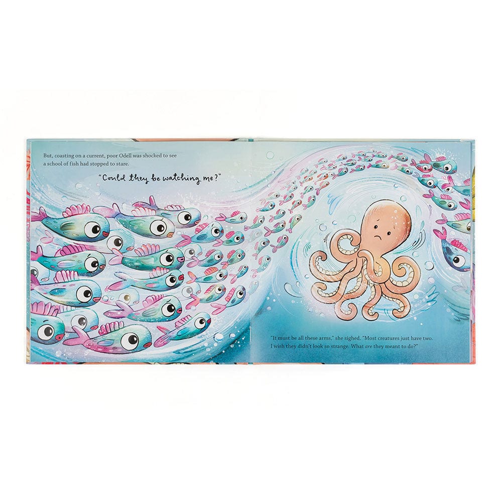 Odell's Amazing Arms Book Jellycat Lil Tulips