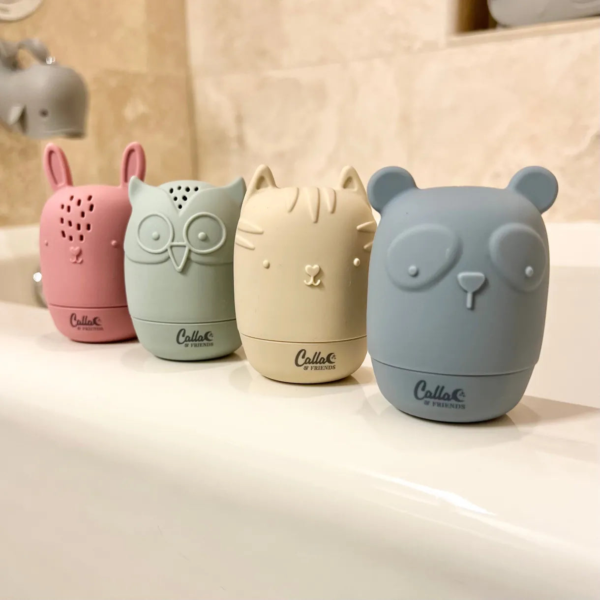 Ollie’s Friends Bath Toys Calla & Friends Lil Tulips