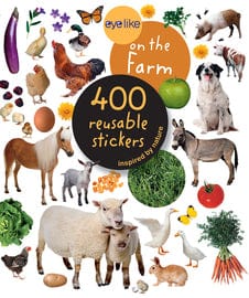 On the Farm Eyelike Reusable Stickers Workman Publishing Lil Tulips