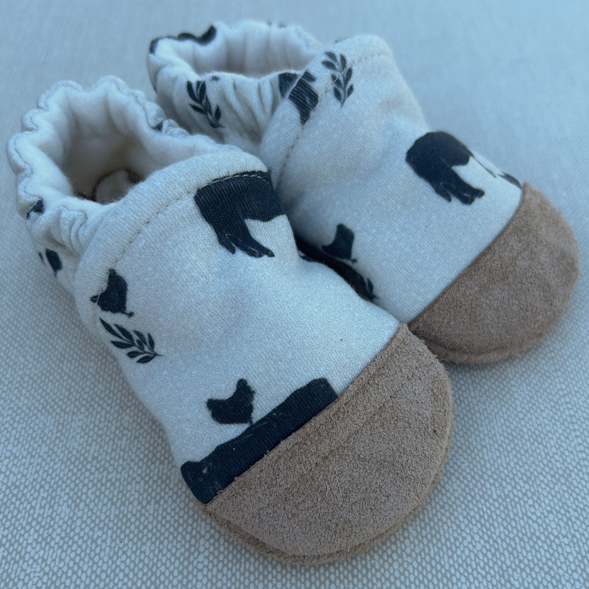 On the Farm Organic Slippers Snow + Arrow Lil Tulips