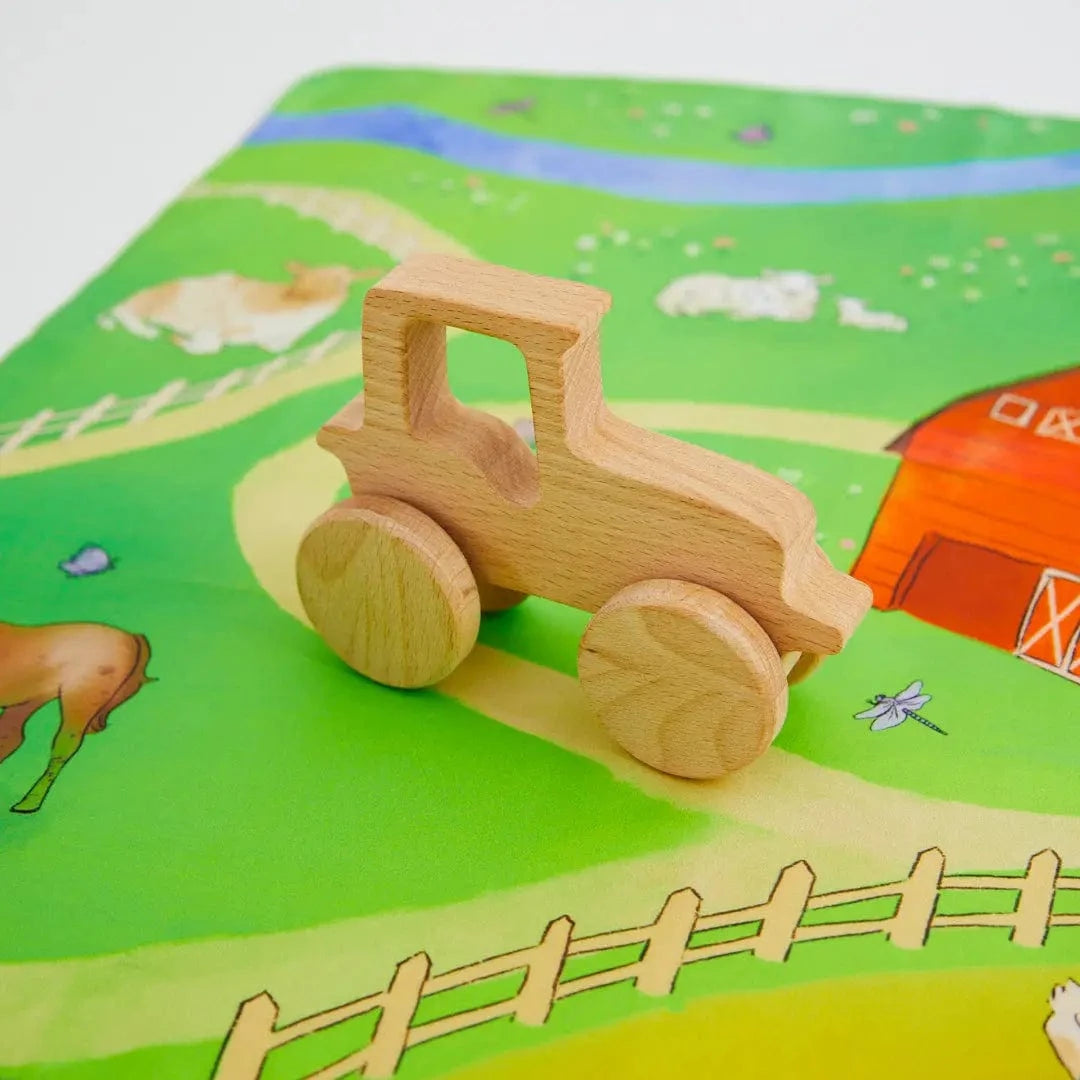 On the Farm Playmap with Tractor* Sarah's Silks Final Sale Lil Tulips