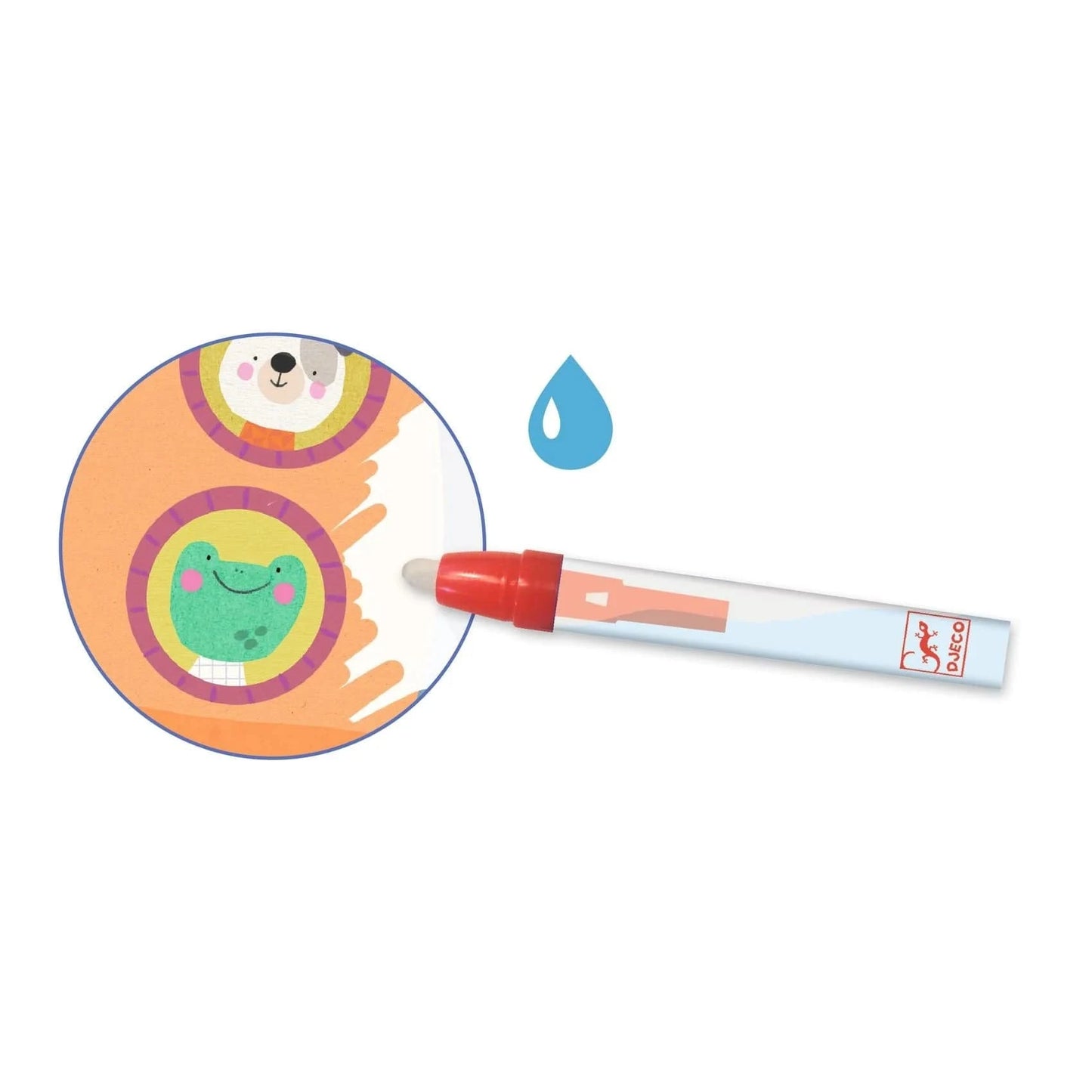 On the Road Magic Coloring Kit Djeco Lil Tulips