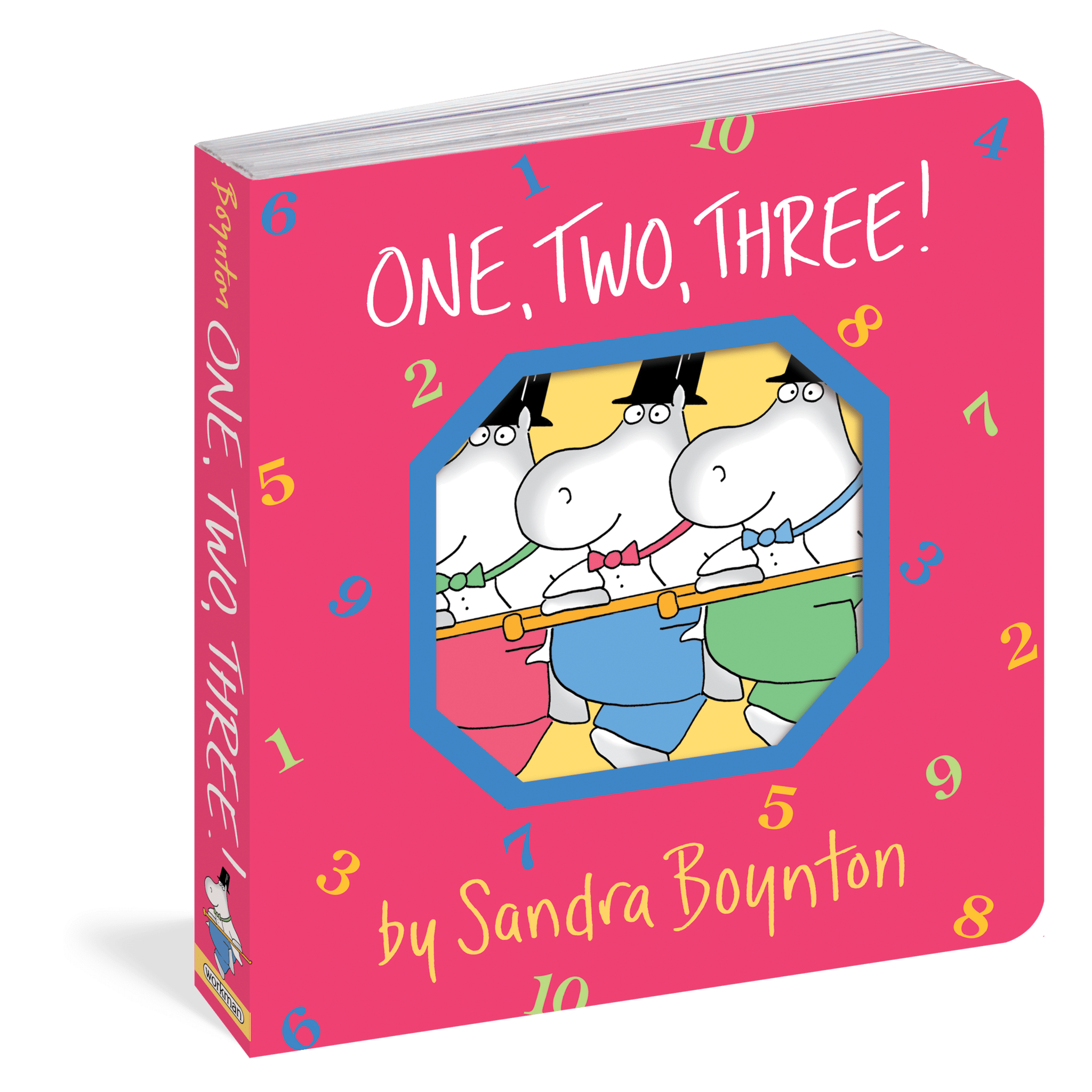 One, Two, Three! - Board Book Sandra Boynton Books Lil Tulips