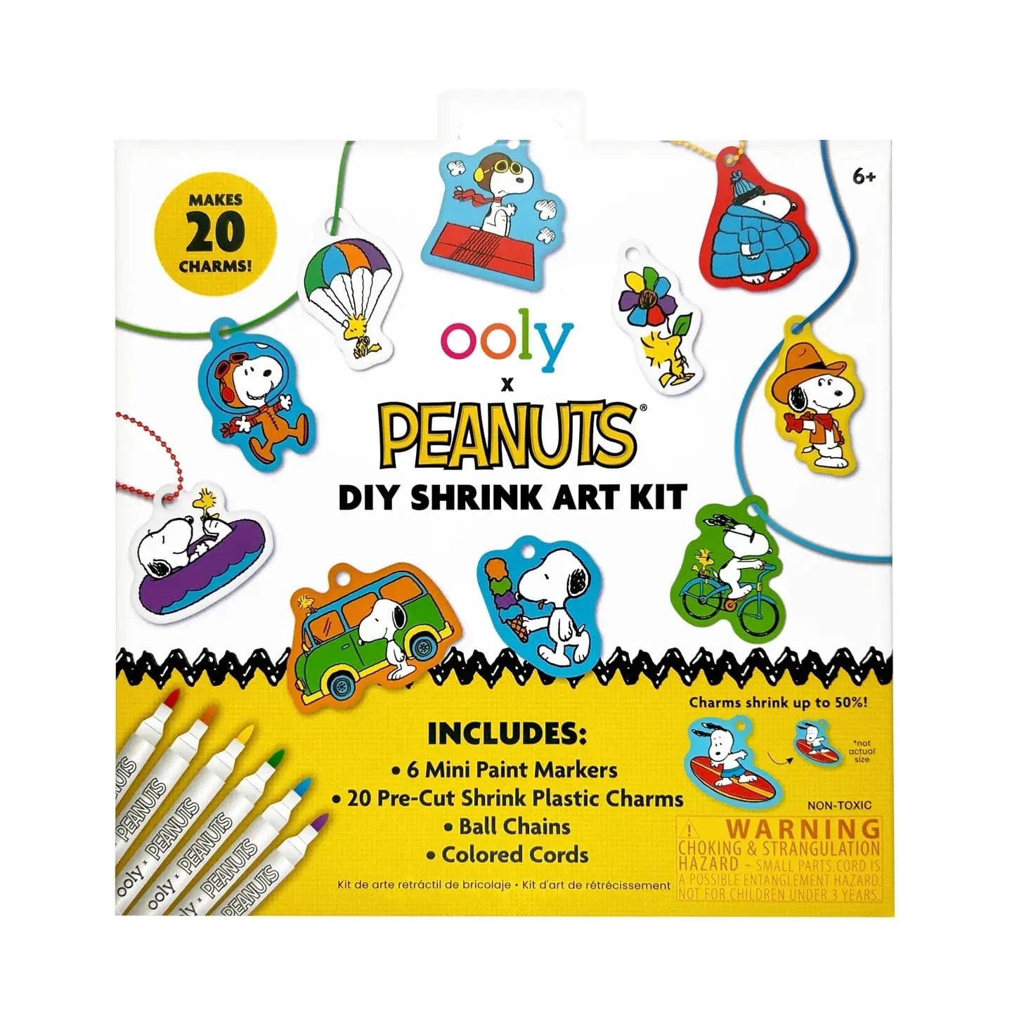 OOLY X Peanuts Diy Shrink Art Kit OOLY Lil Tulips