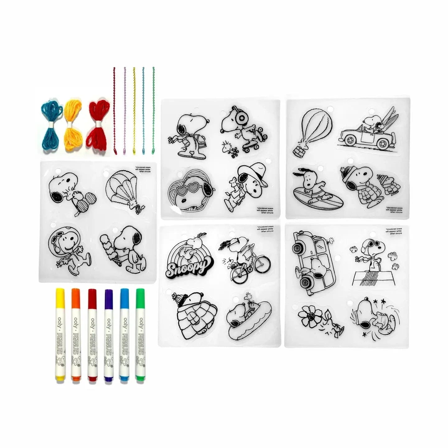 OOLY X Peanuts Diy Shrink Art Kit OOLY Lil Tulips