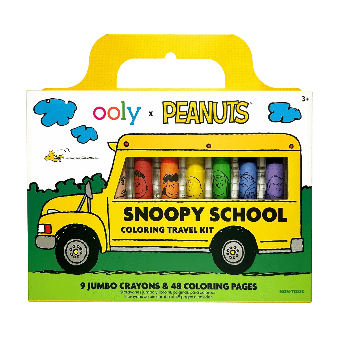 OOLY X Peanuts Snoopy School Coloring Travel Kit OOLY Lil Tulips
