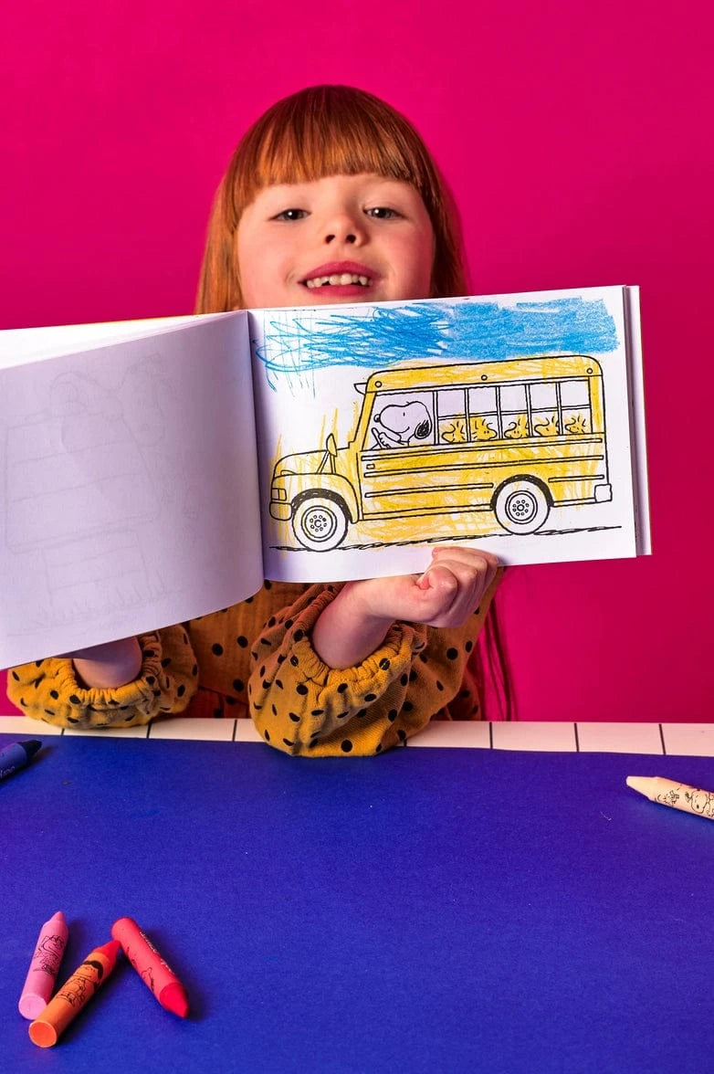OOLY X Peanuts Snoopy School Coloring Travel Kit OOLY Lil Tulips