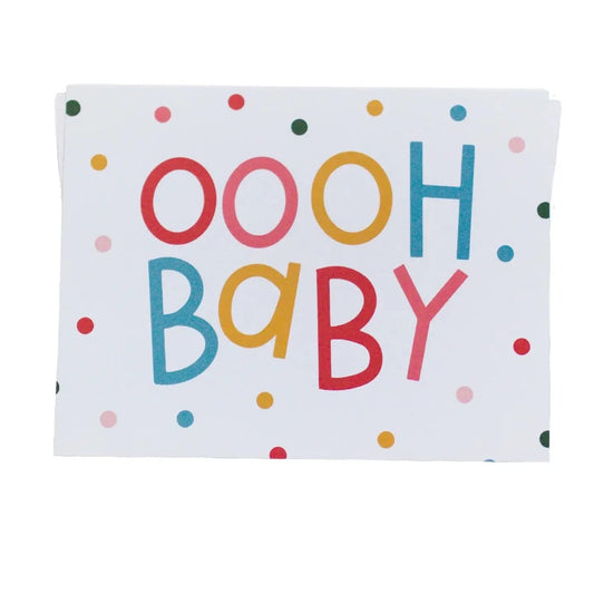 Oooh Baby Greeting Card Pippi Post Lil Tulips