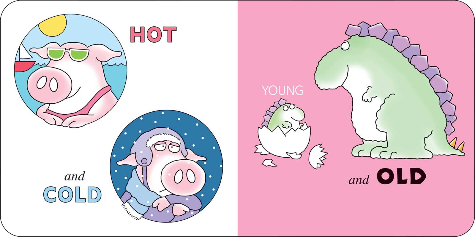 Opposites - Board Book Sandra Boynton Books Lil Tulips