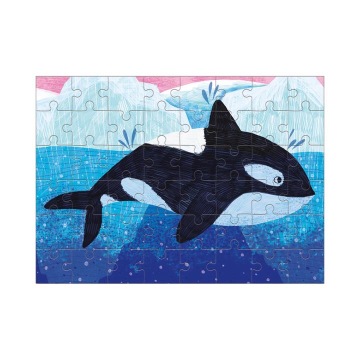 Orca 48 Piece Mini Puzzle Chronicle Books Lil Tulips