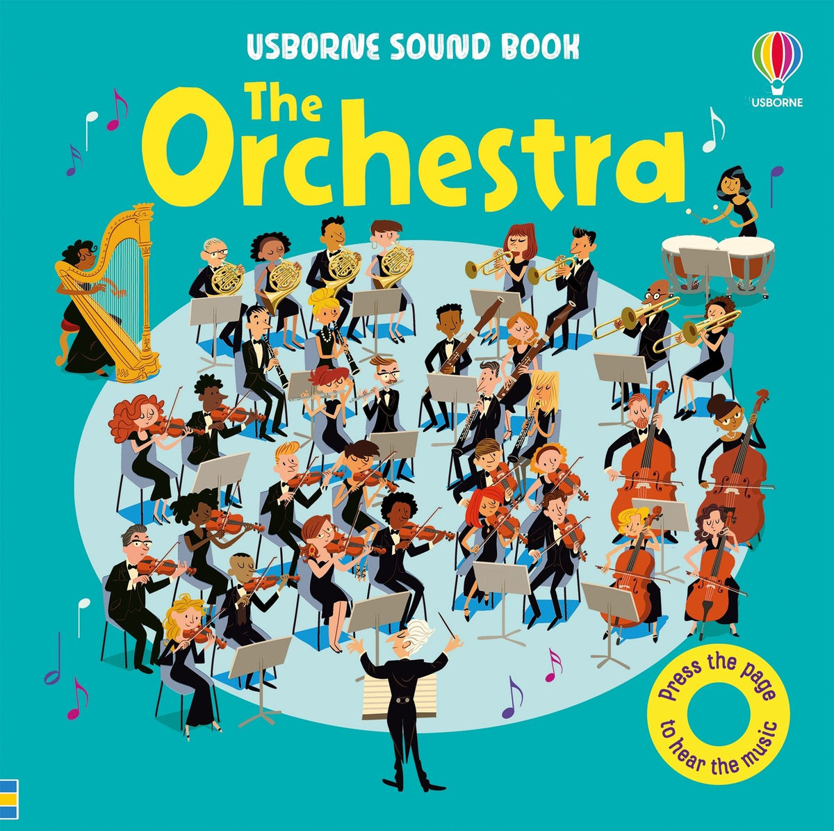 Orchestra Sound Book — Usborne book cover