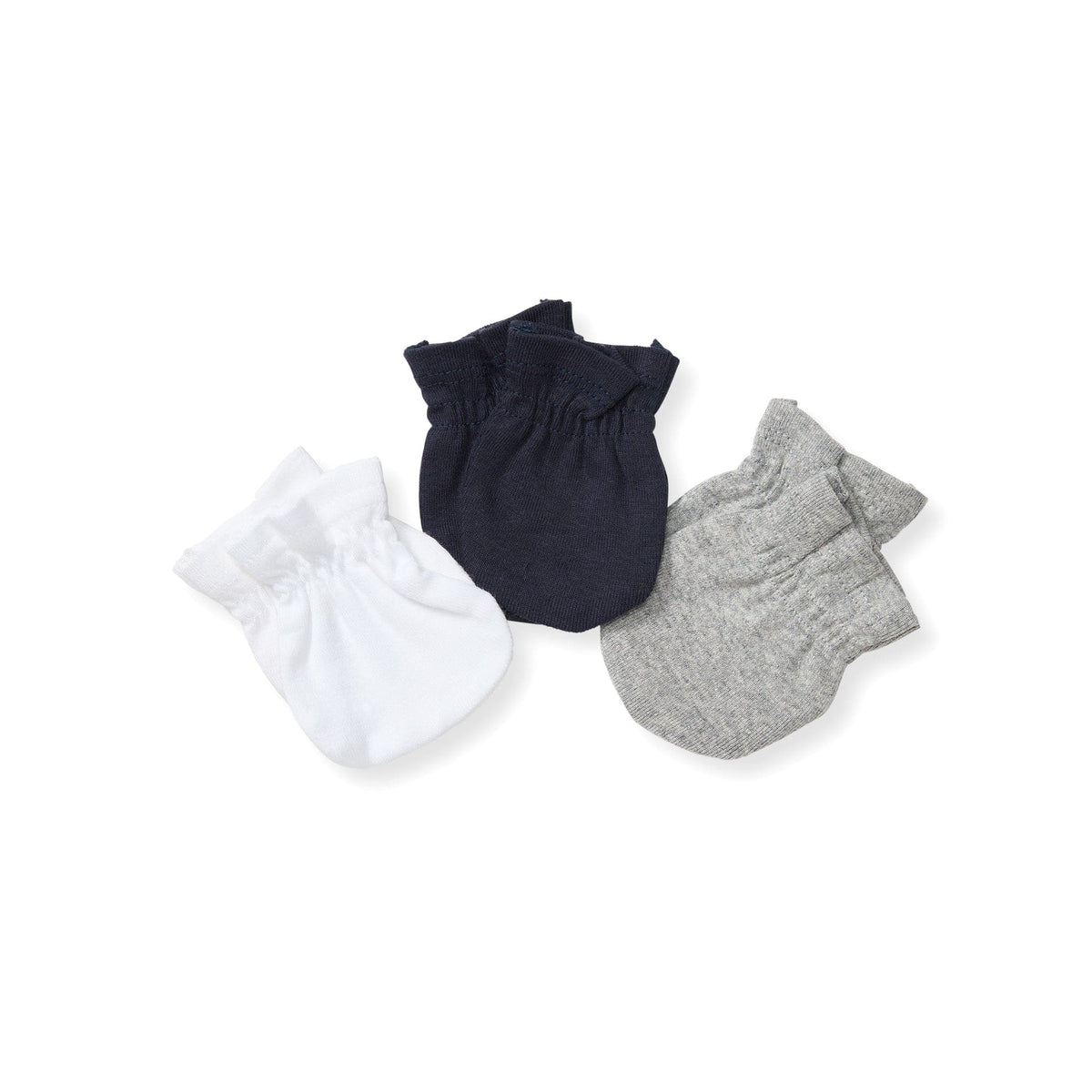Organic Cotton Baby Mittens 3 Pack - Midnight Burt's Bees Baby Lil Tulips