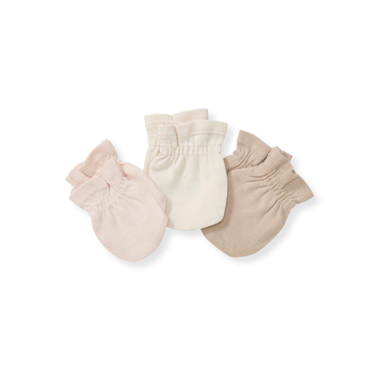 Organic Cotton Baby Mittens 3 Pack - Ranunculus Burt's Bees Baby Lil Tulips