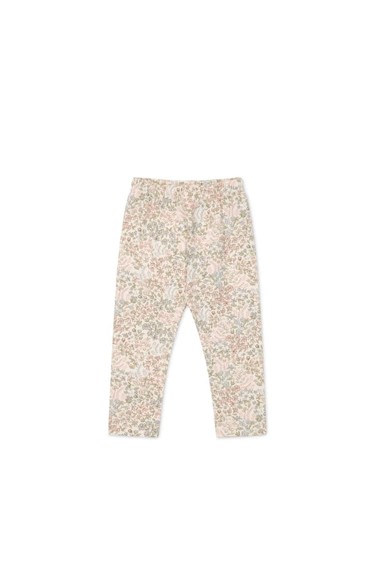 Organic Cotton Everyday Legging - April Glacier Jamie Kay Lil Tulips