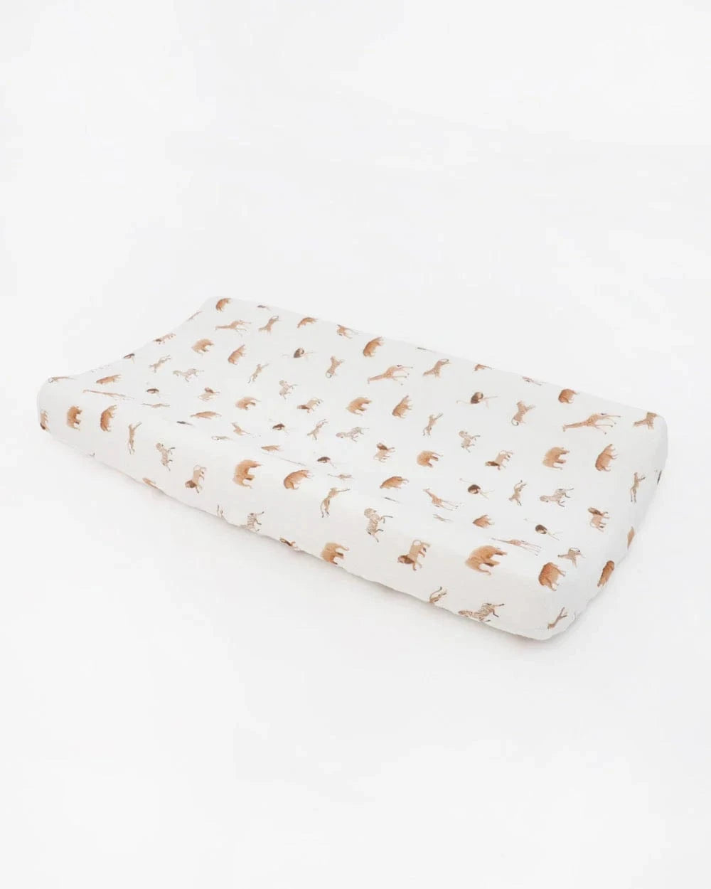Organic Cotton Muslin Changing Pad Cover - Animal Crackers Little Unicorn Lil Tulips