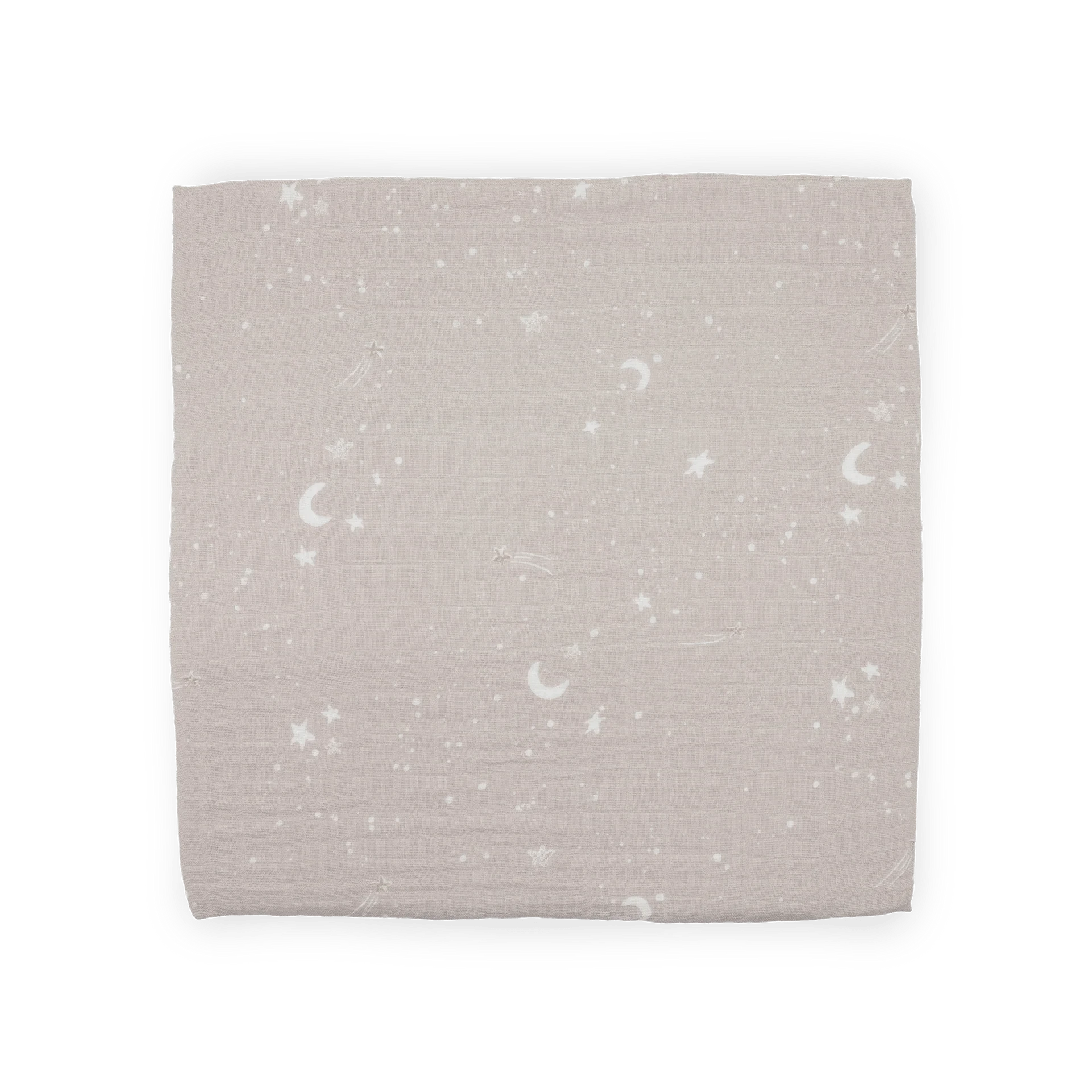 Organic Cotton Muslin Swaddle Blanket - Moon Dust Little Unicorn Lil Tulips