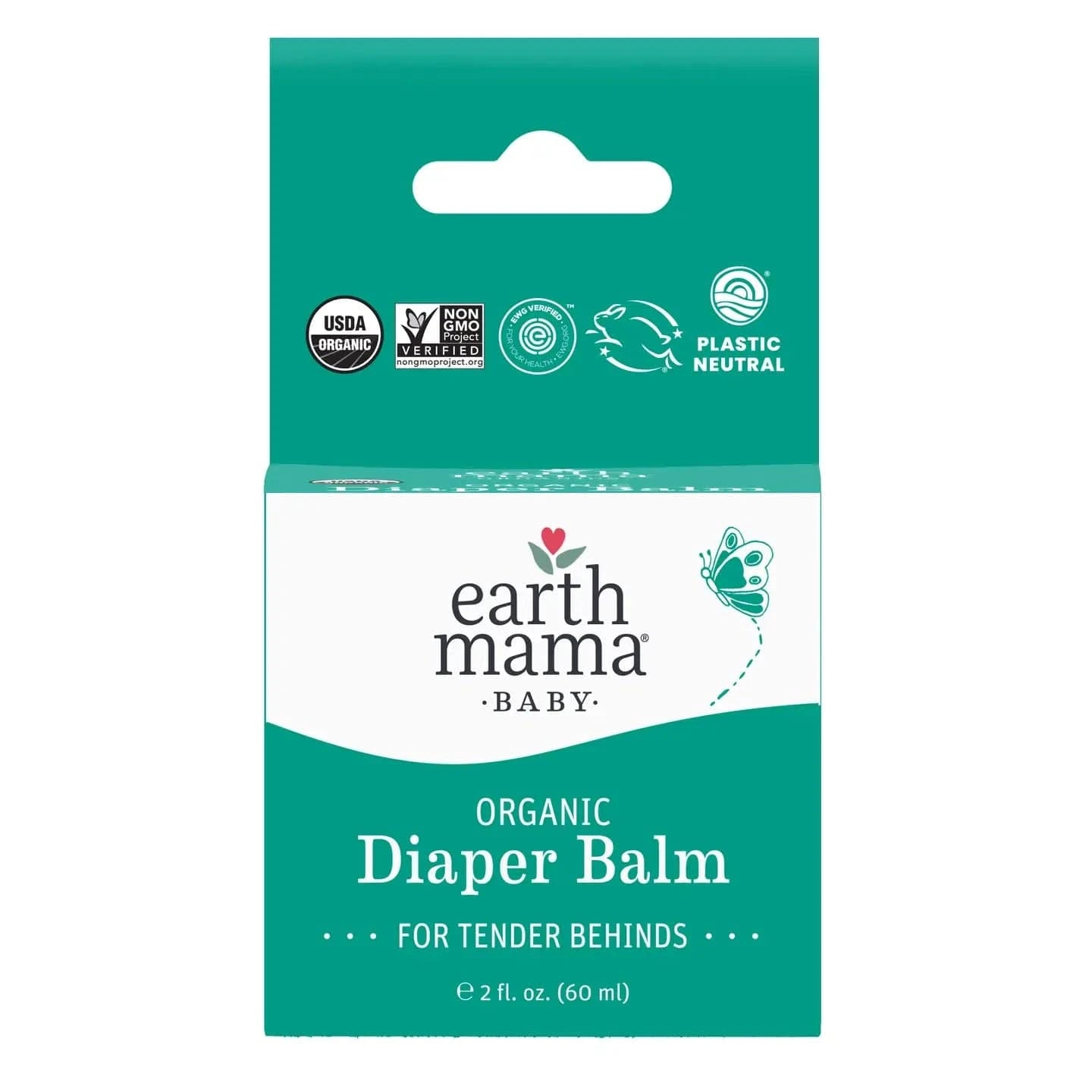 Organic Diaper Balm Earth Mama Organics Lil Tulips