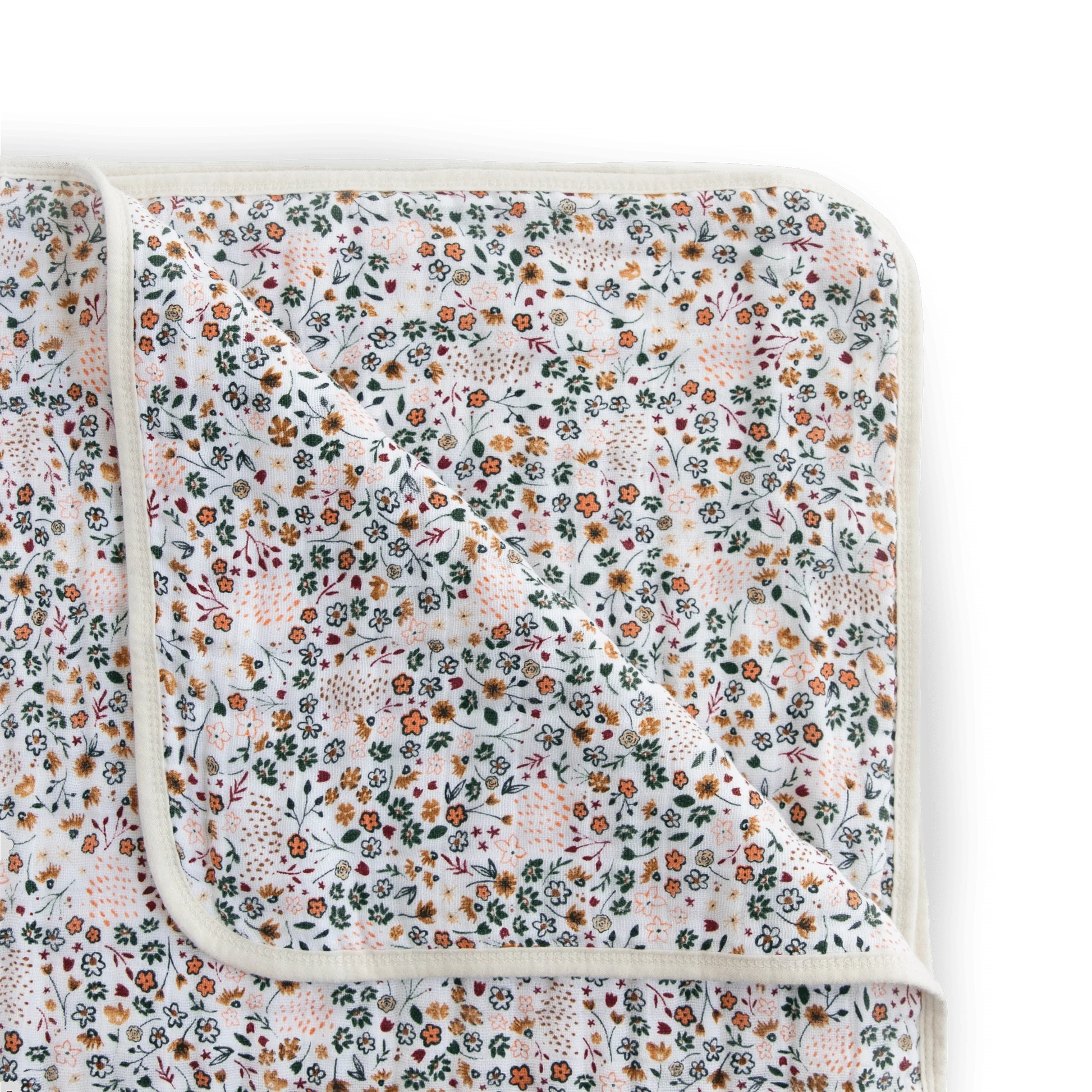 Original Cotton Muslin Quilt - Pressed Petals Little Unicorn Lil Tulips