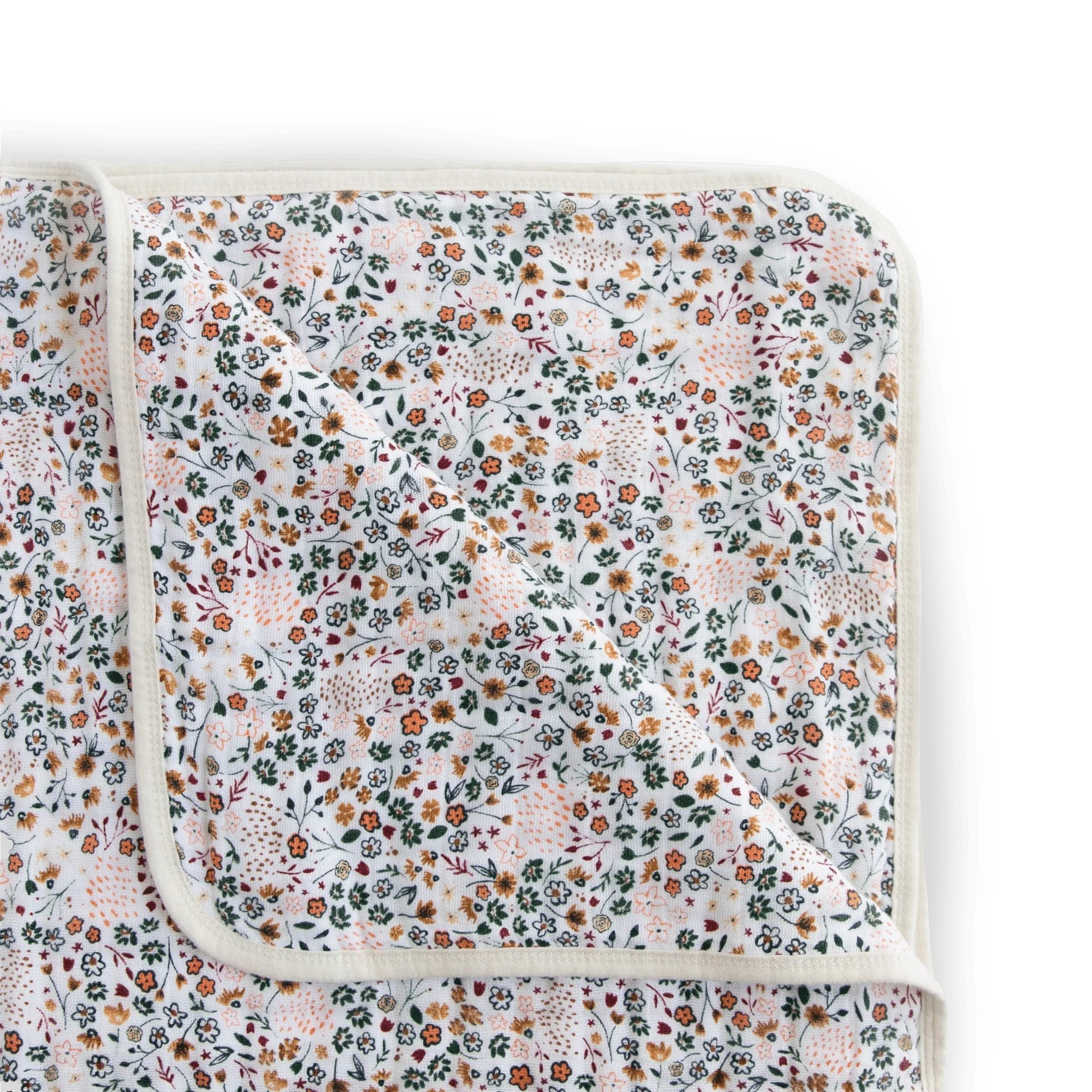 Original Cotton Muslin Quilt - Pressed Petals Little Unicorn Lil Tulips