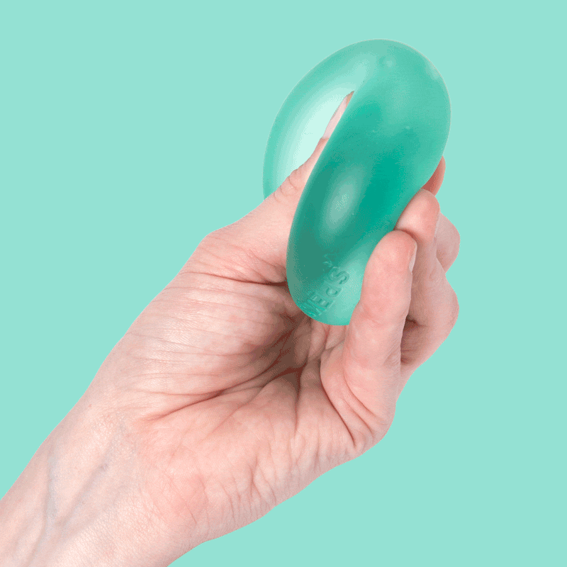 Original Gump Memory Gel Stress Ball - Sea Glass Speks Lil Tulips