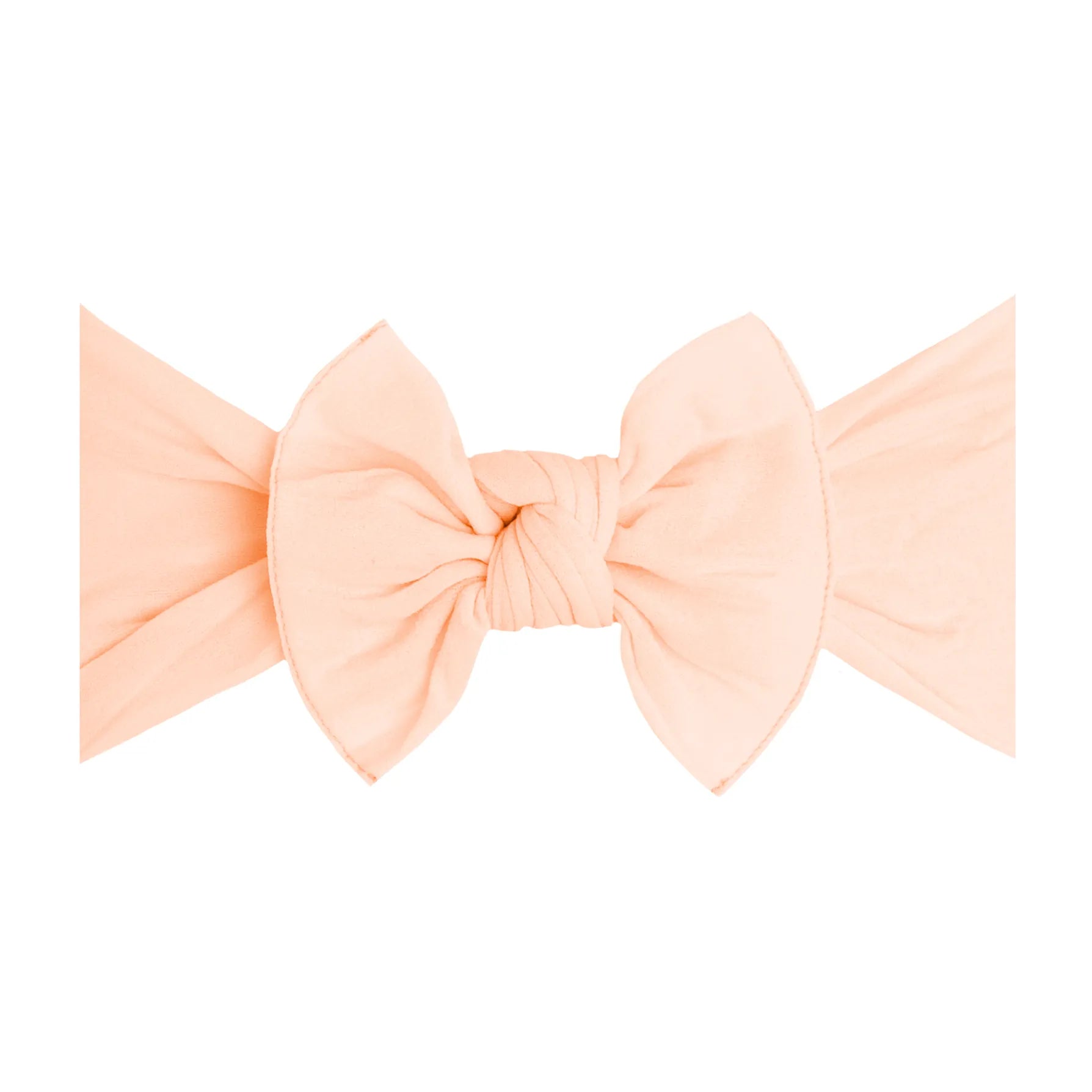 Original Knot Headband - Peach Baby Bling Bows Lil Tulips