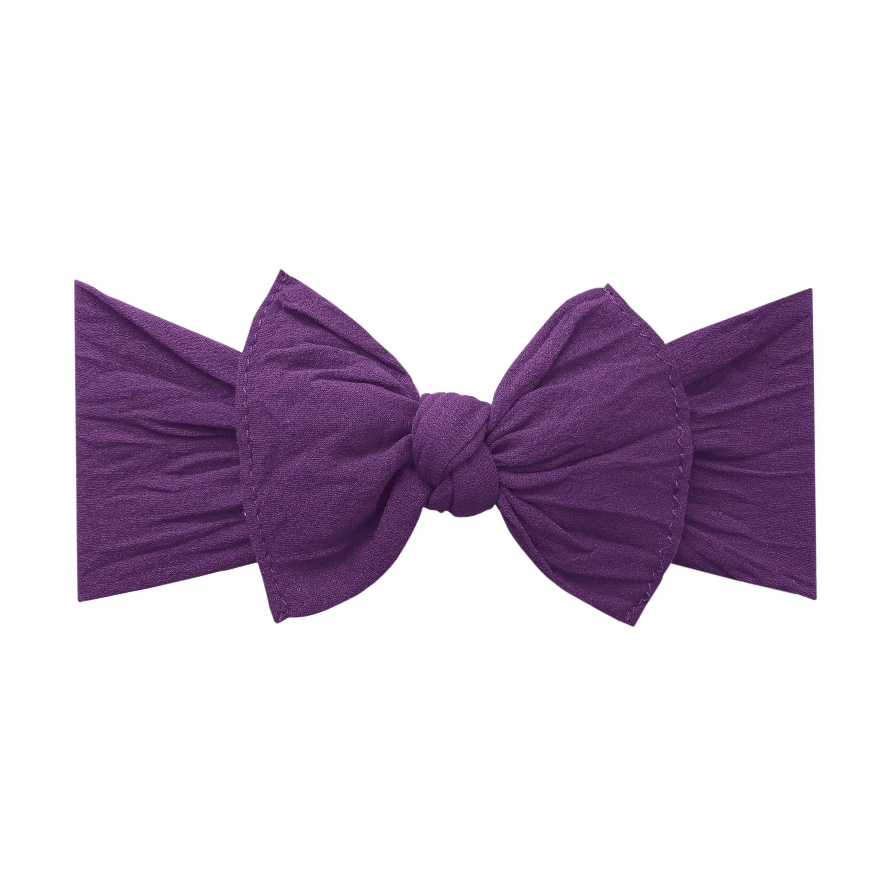 Original Knot Headband - Plum Baby Bling Bows Lil Tulips