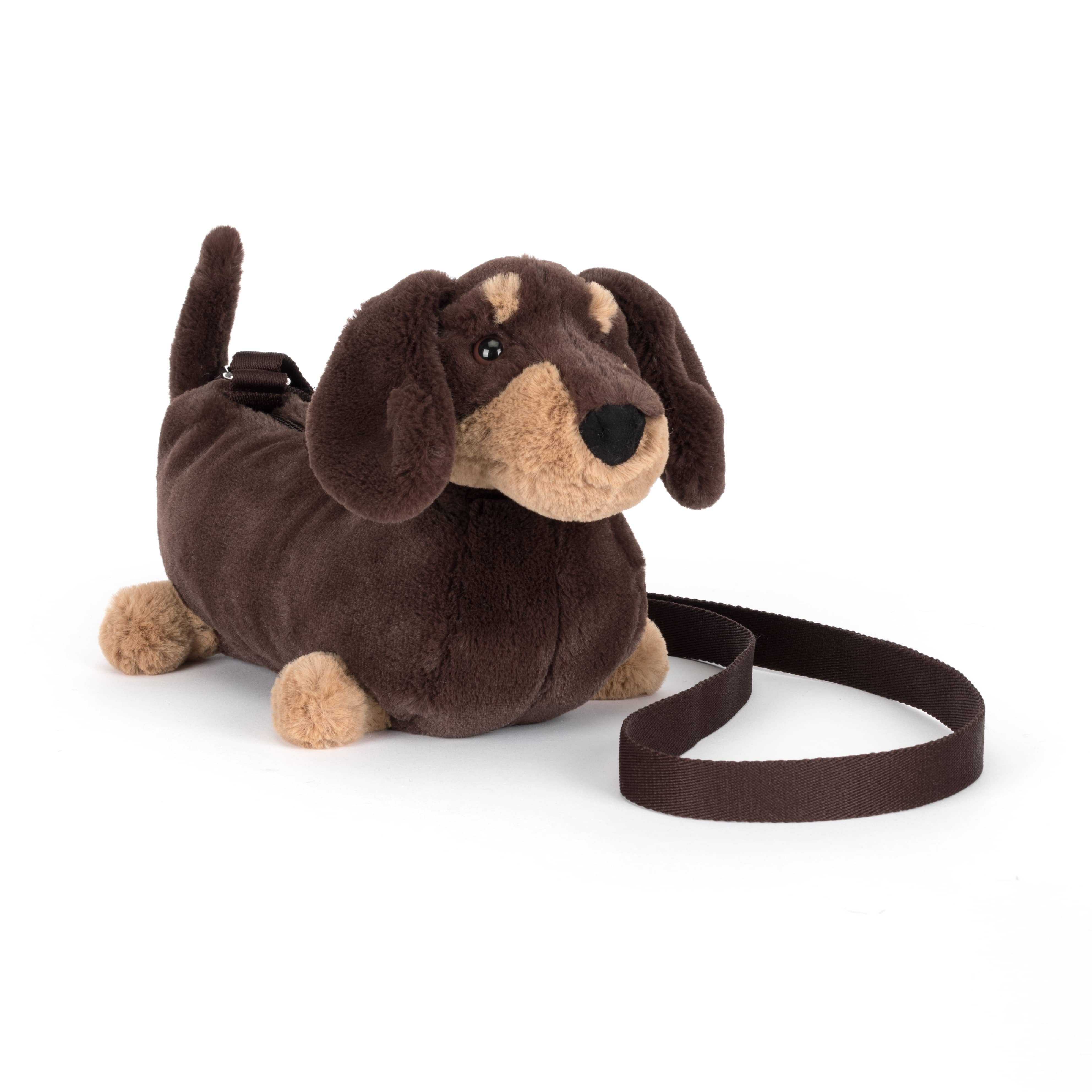 Otto Sausage Dog Shoulder Bag Jellycat Lil Tulips