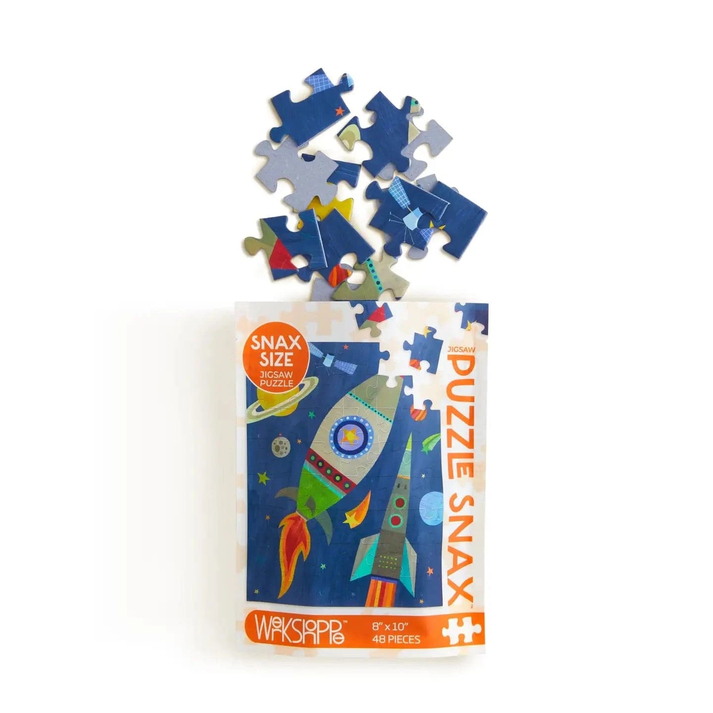 Outer Space 48 Piece Kids Puzzle Snax WerkShoppe Lil Tulips