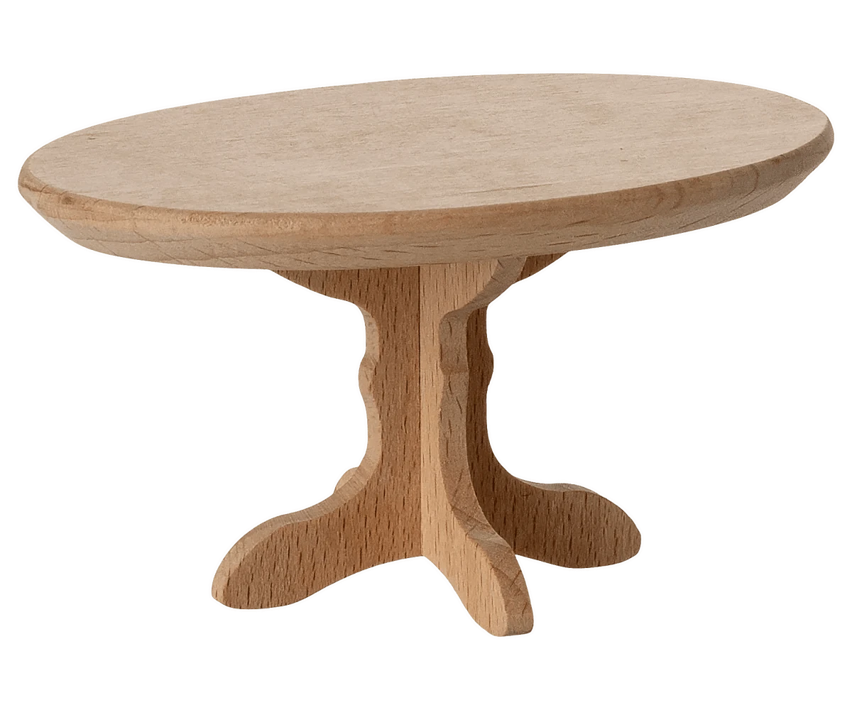 Oval coffee table, Mouse - Nature Maileg Lil Tulips