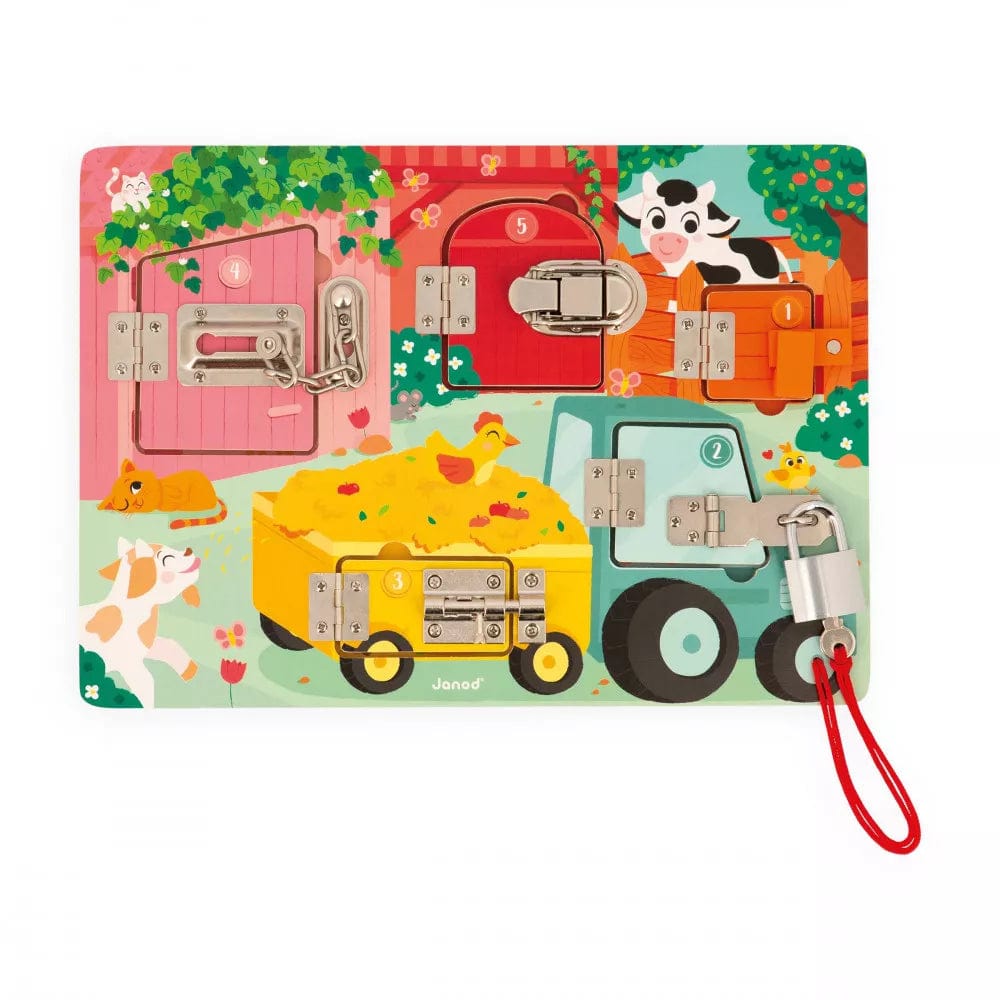 Padlocks Board - The Farm Janod Lil Tulips